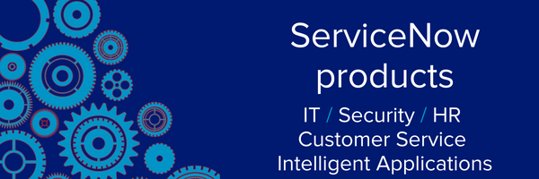 ServiceNow products